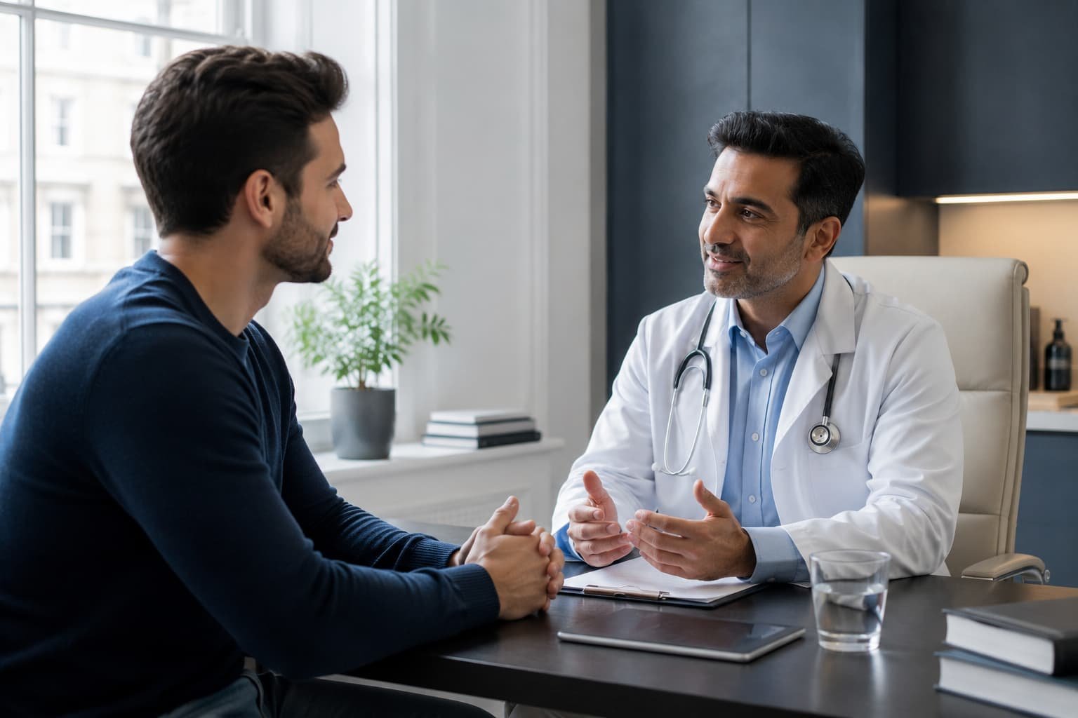 Consultation before choosing a Priapus shot London provider