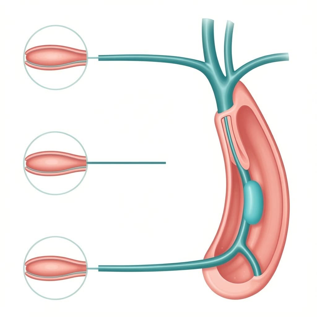 Diagram showing the vascular sequence of erection, from nitric oxide release to smooth muscle relaxation and blood filling the corpus cavernosum