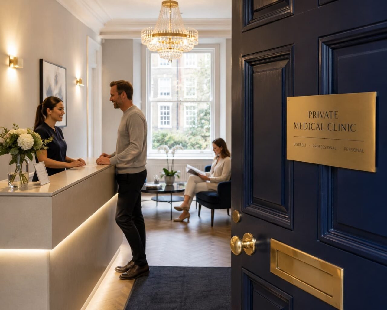 Private Marylebone clinic offering P-shot consultations