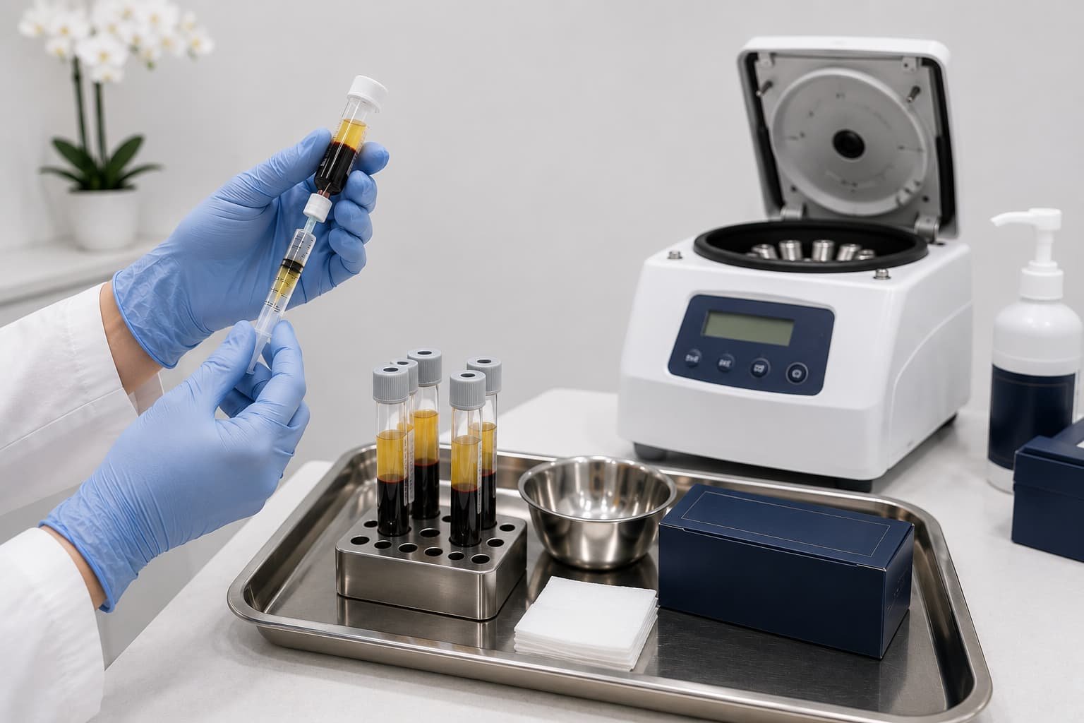 Clinical setup for PRP-based regenerative therapy for ED in London