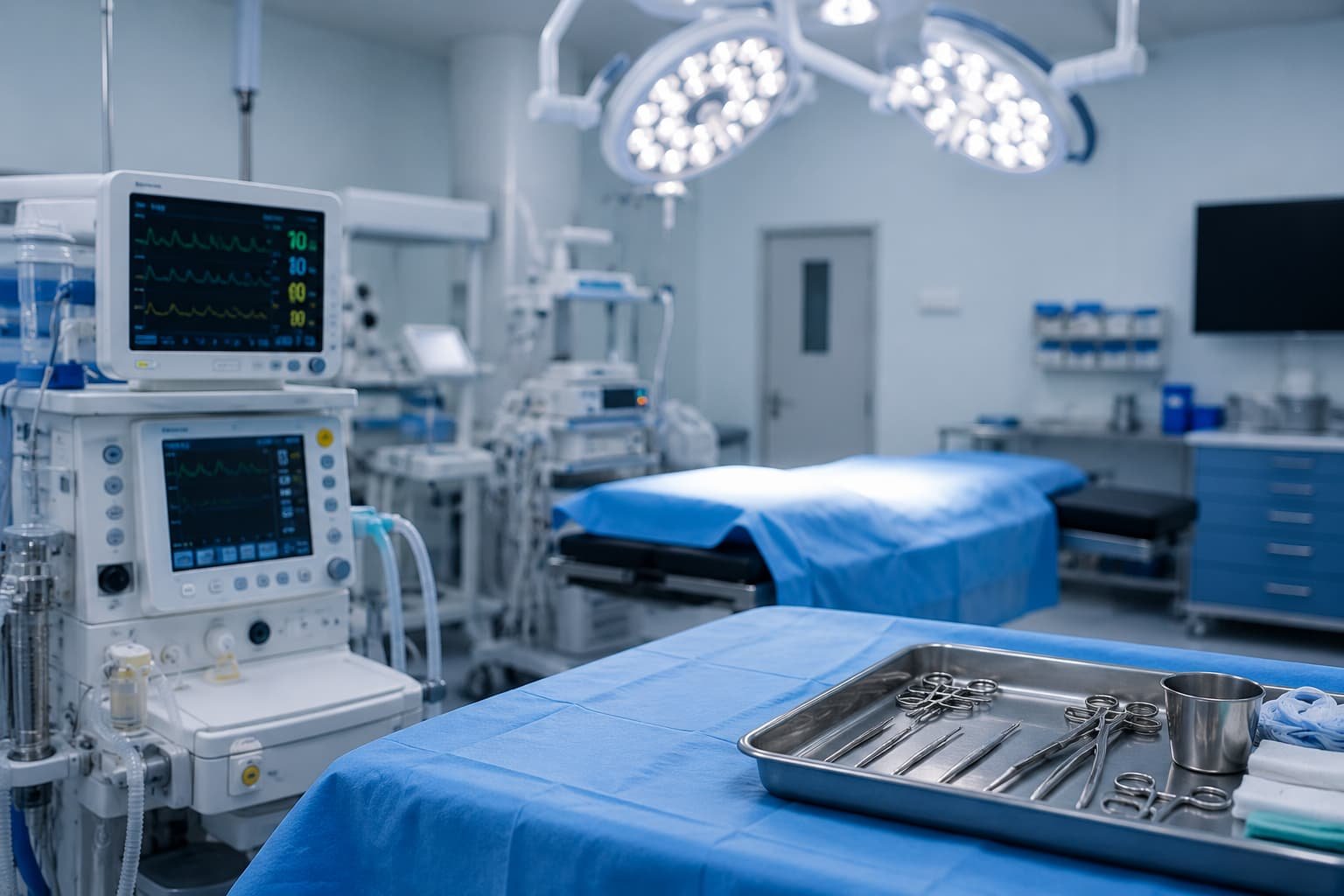 Surgical operating theatre used for penile lengthening and girth augmentation procedures