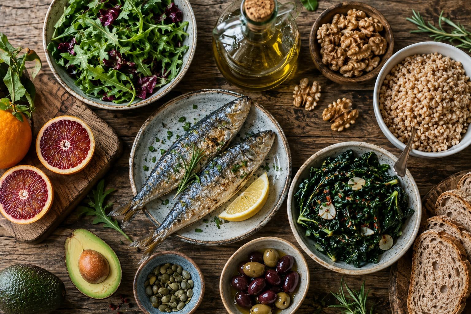Mediterranean-style foods that support circulation ahead of a P shot treatment