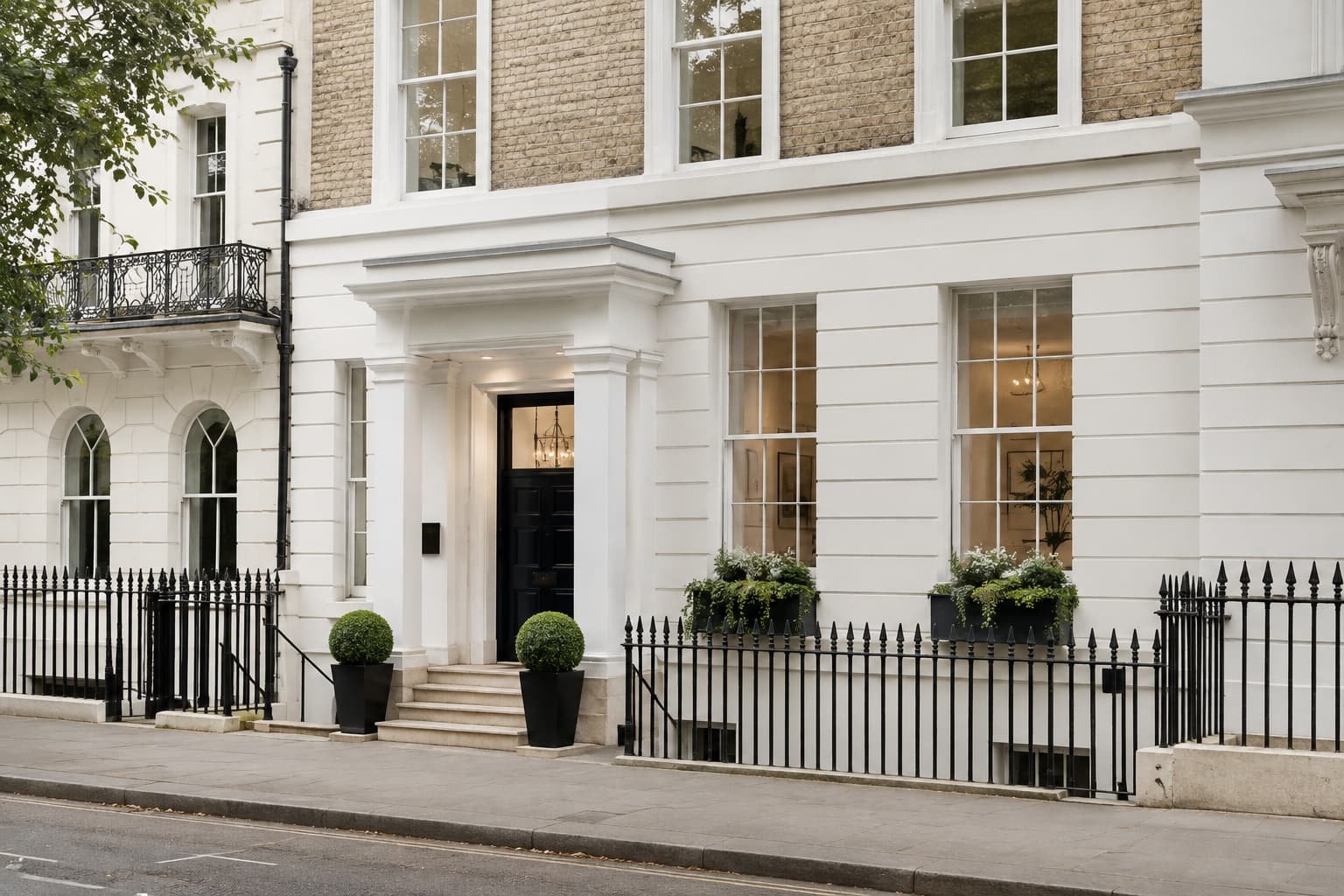 Harley Street clinic exterior offering P shot treatment in London