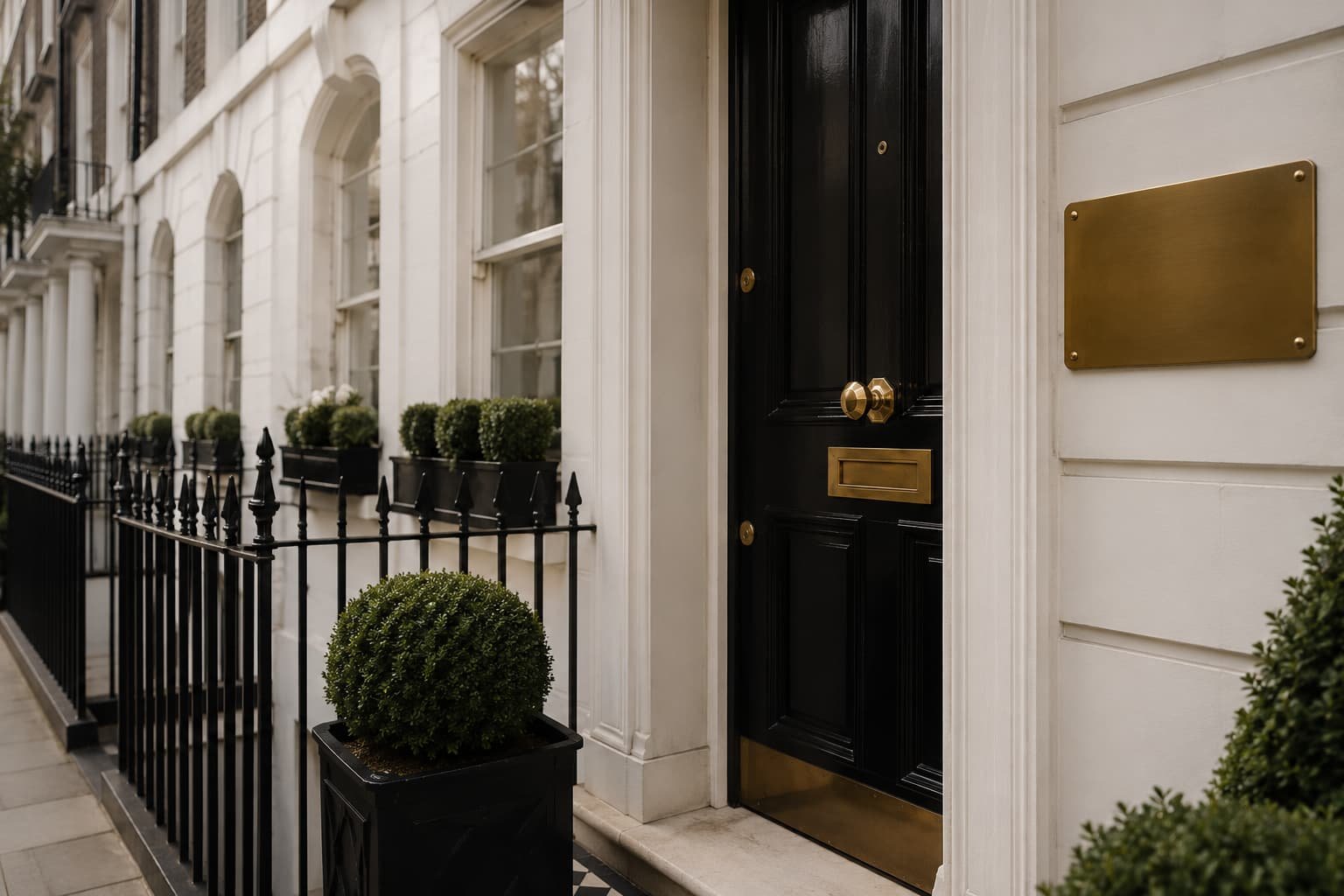 Harley Street area, home to private non-surgical ED clinics in London