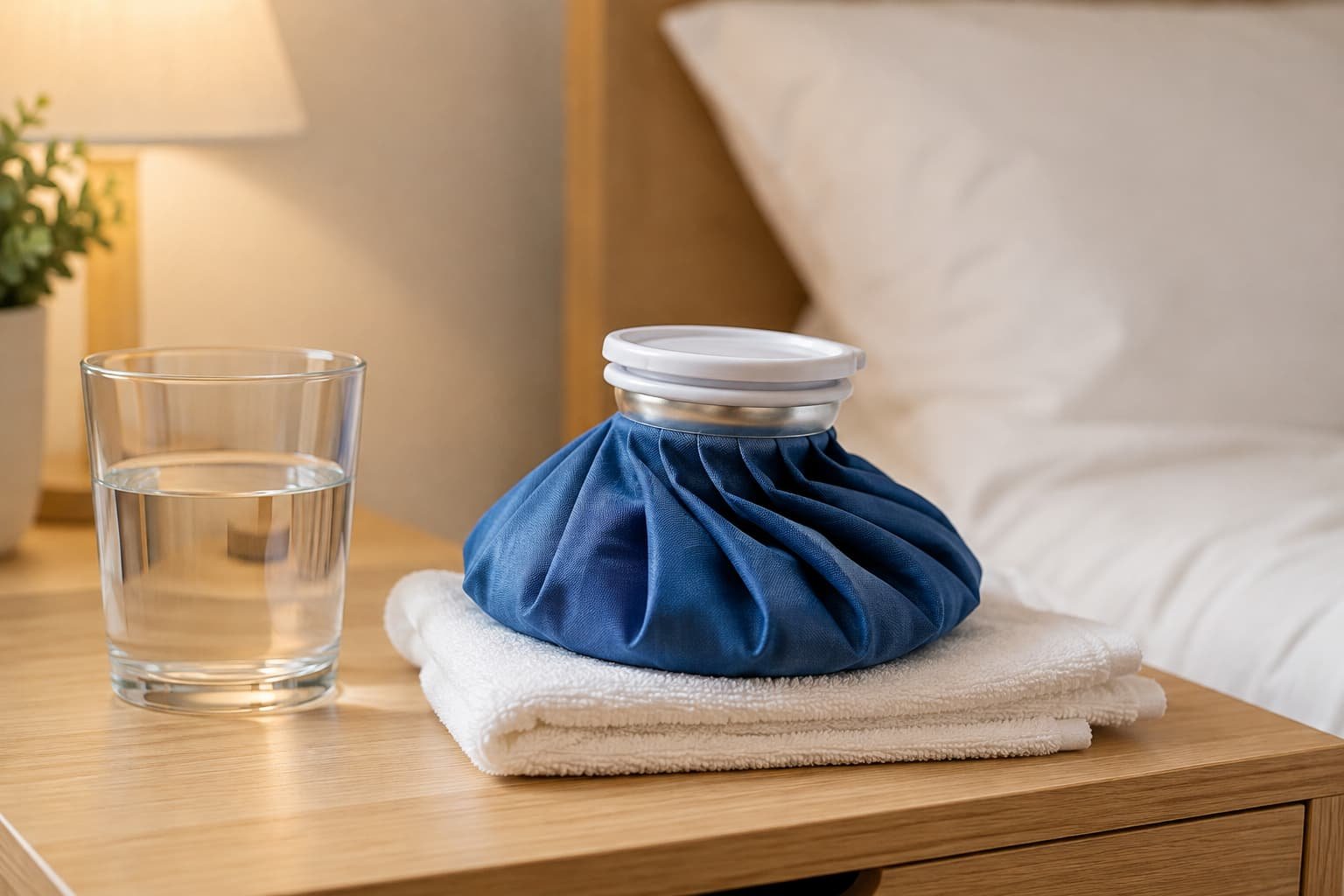 Cold compress aftercare for P Shot bruising