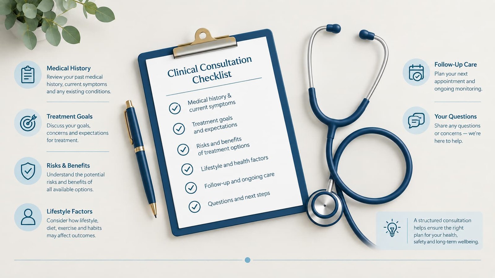 Clinician discussing penile numbness after circumcision with a patient during consultation
