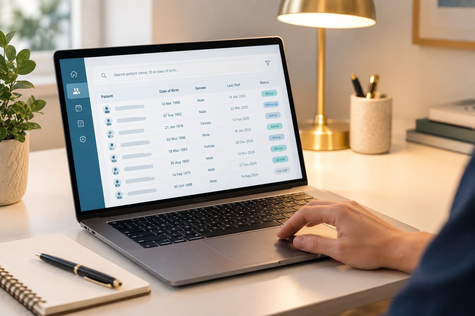 Verifying a clinician's GMC registration before booking a P-Shot